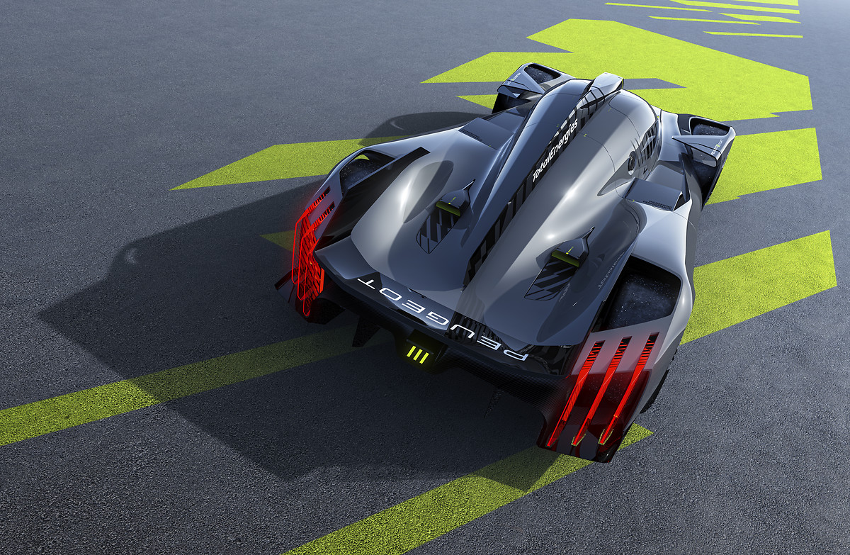 Spark 1/43 Peugeot 9X8 Hypercar Presentation 2022