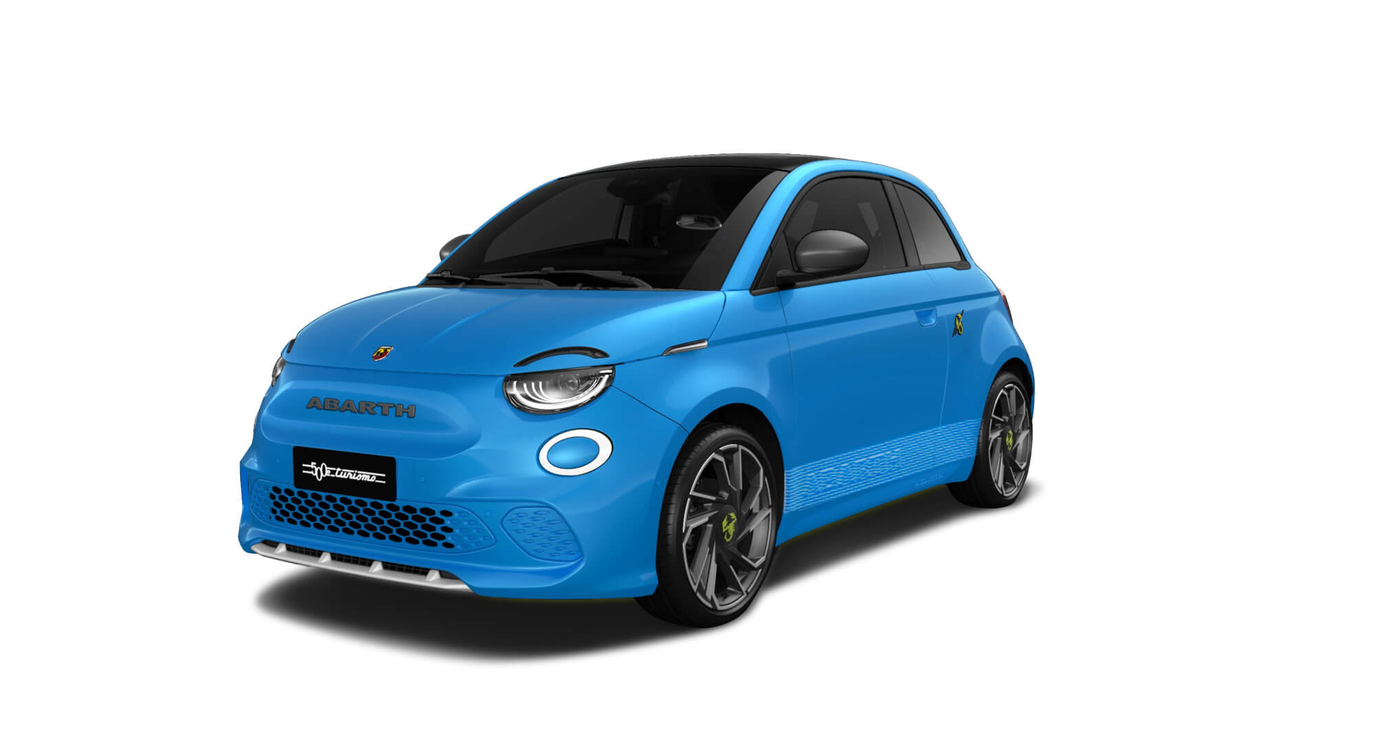 アバルト初の電気自動車 送料無料 e 海外限定 新品未使用品 フィアット 
