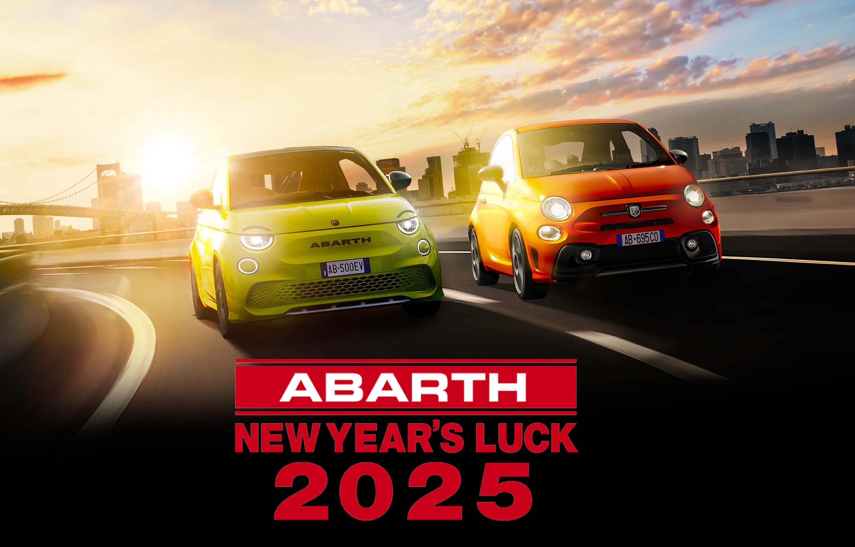 アバルトのお年玉プレゼントキャンペーン 「New Year's Luck 2025」を